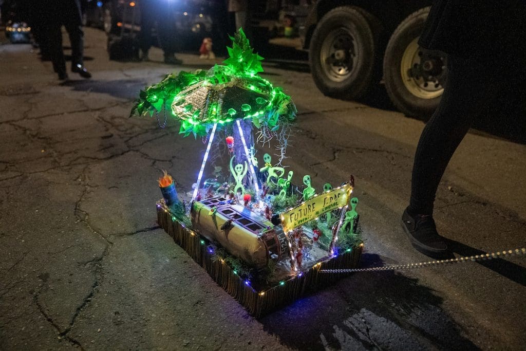 'tit Rex Parades Through The Marigny