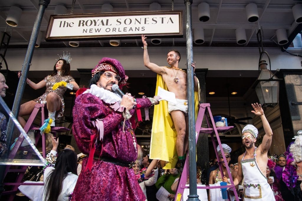 Royal Sonesta New Orleans 54rd Annual Greasing of the Poles 