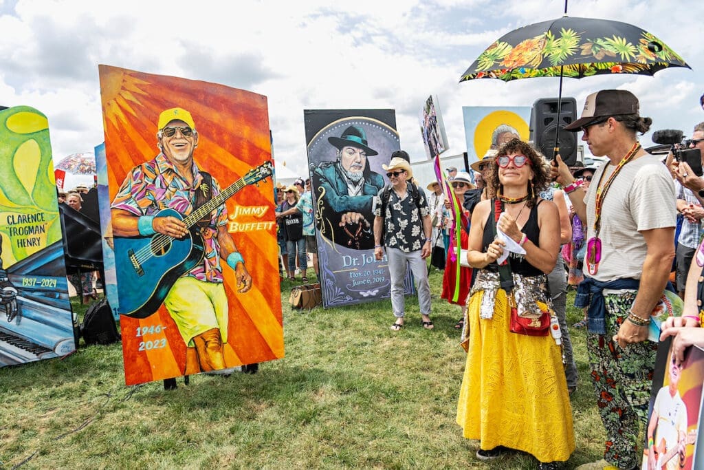 New Orleans Jazz Fest Pays Tribute To Jimmy Buffett