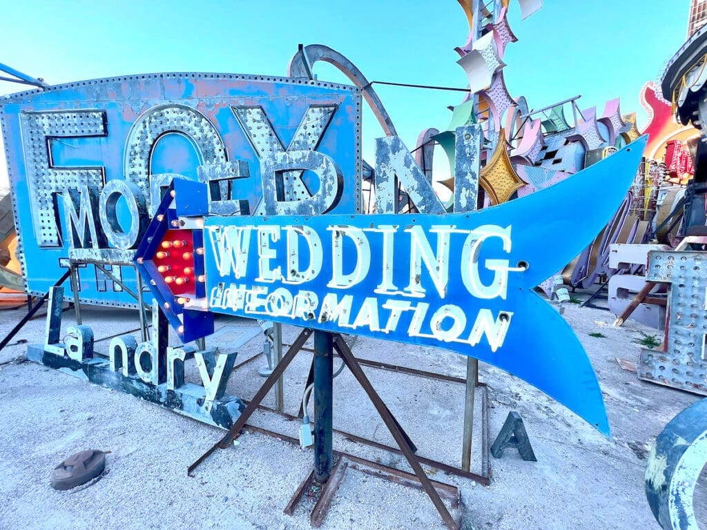 The Neon Sign Museum In Las Vegas