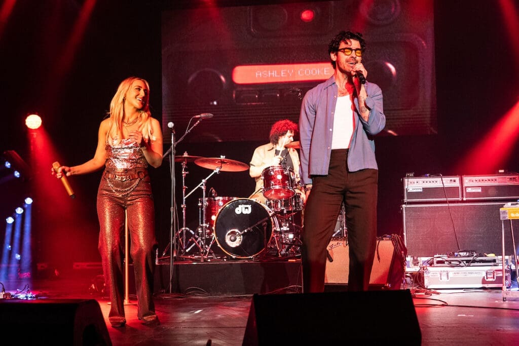 Ashley Cooke & Joe Jonas Surprise CRS Crowd
