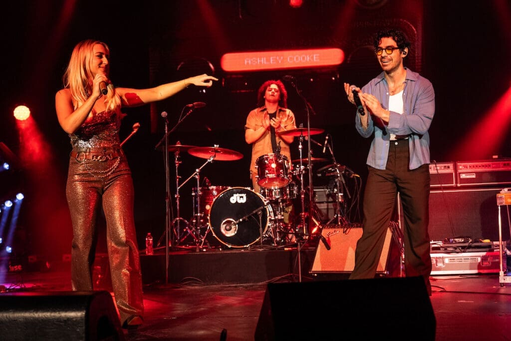 Ashley Cooke & Joe Jonas Surprise CRS Crowd