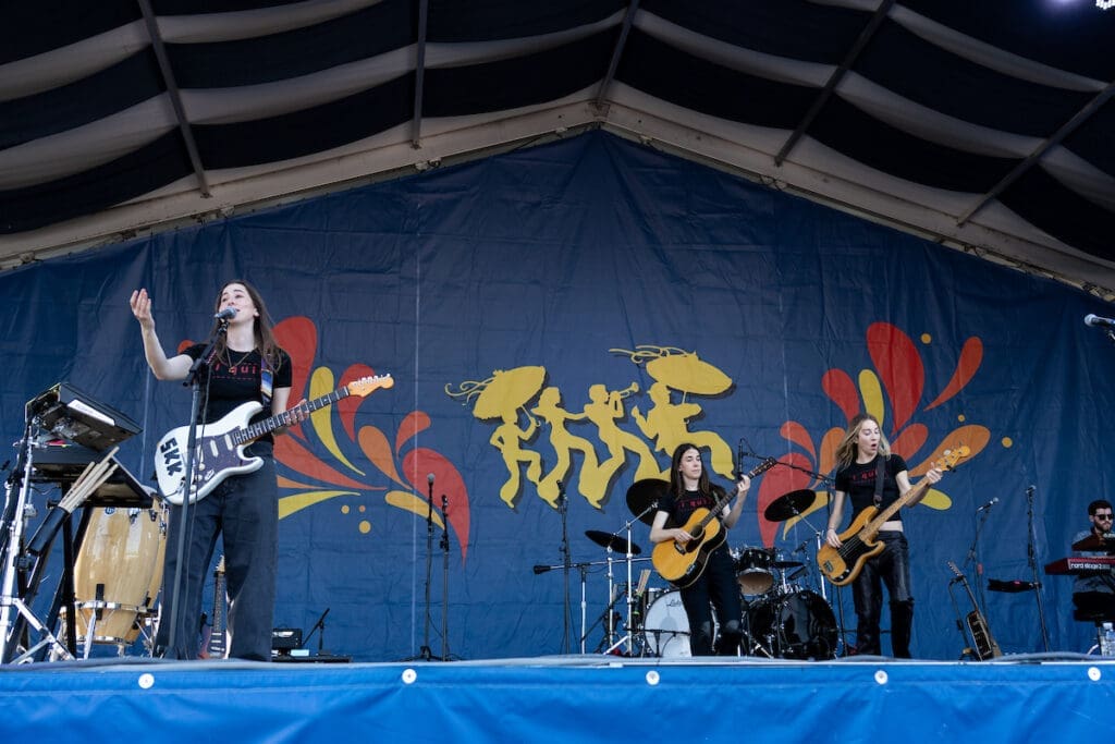 Burna Boy, HAIM, and Dave Matthews Draw Massive Crowd in Epic Jazz Fest