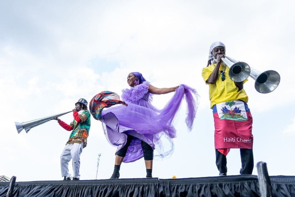 Burna Boy, HAIM, and Dave Matthews Draw Massive Crowd in Epic Jazz Fest