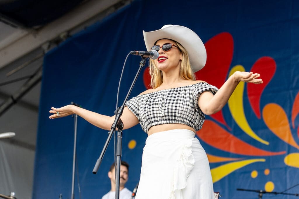 Pearl Jam Tems and Laufey Headline Day 7 of Jazz Fest